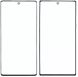 Корпусне скло дисплея Samsung Galaxy S23 Ultra S918 (з OCA плівкою), Black - фото Корпусне скло дисплея Samsung Galaxy S23 Ultra S918 (з OCA плівкою), Black