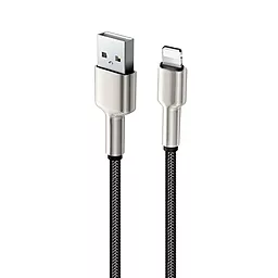 Кабель ColorWay USB-A - Lightning 12w 2.4a 1м cable Black (CW-CBUL046-BK) - фото Кабель ColorWay USB-A - Lightning 12w 2.4a 1м cable Black (CW-CBUL046-BK)