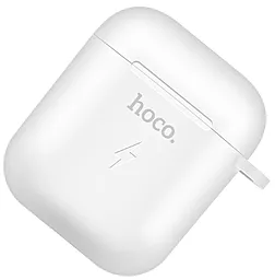 Силиконовый чехол для Apple AirPods HOCO CW22 White - миниатюра 3