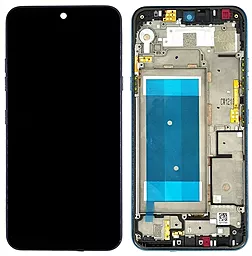 Дисплей LG K12 Max, K12 Prime, K50, Q60 (X520, X525) с тачскрином и рамкой, Blue - фото Дисплей LG K12 Max, K12 Prime, K50, Q60 (X520, X525) с тачскрином и рамкой, Blue