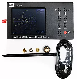 Векторный анализатор GS-320, 23 MHz - 6.2 GHz - фото Векторный анализатор GS-320, 23 MHz - 6.2 GHz