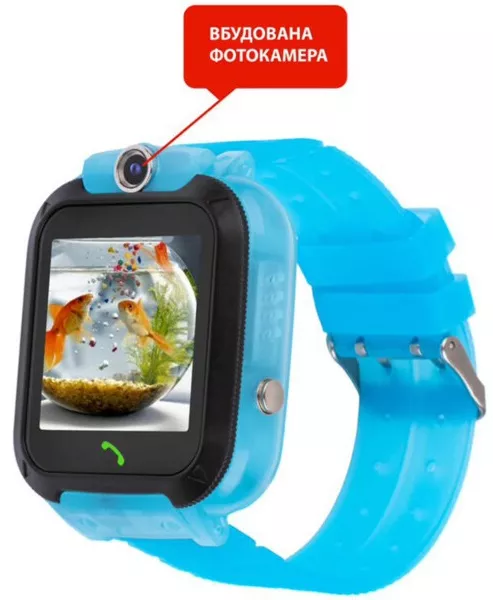 Смарт-часы AmiGo GO007 Flexi GPS Blue - фото 2
