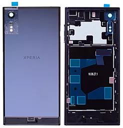 Задняя крышка корпуса Sony Xperia XZ F8331 / F8332 со стеклом камеры Original Blue