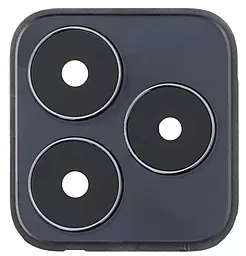 Стекло камеры Realme C53 (RMX3760) / Narzo N53 (RMX3761) с рамкой Original Mighty Black