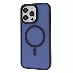 Чехол Wave Matte Insane Case with MagSafe для Apple iPhone 14 Pro Max Midnight Blue - фото Чехол Wave Matte Insane Case with MagSafe для Apple iPhone 14 Pro Max Midnight Blue