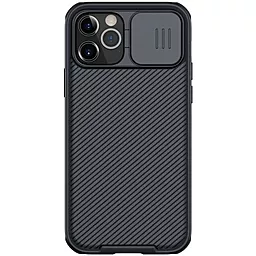 Чехол Nillkin Карбоновая накладка CamShield Pro Magnetic Apple iPhone 12 Pro, iPhone 12  Black