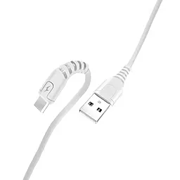 Кабель WUW X166 USB-A - micro USB 2a 1м cable white