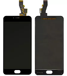 Дисплей Meizu M3, M3 mini (M688) с тачскрином, Black - фото Дисплей Meizu M3, M3 mini (M688) с тачскрином, Black