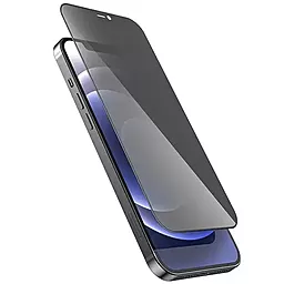 Защитное стекло-антишпион для iPhone 12/12 Pro