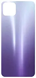 Задняя крышка корпуса Oppo A53 5G Purple - фото Задняя крышка корпуса Oppo A53 5G Purple