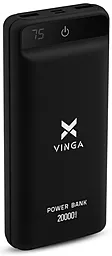Повербанк Vinga VPB2QLSBK 20000 mAh Black - фото Повербанк Vinga VPB2QLSBK 20000 mAh Black