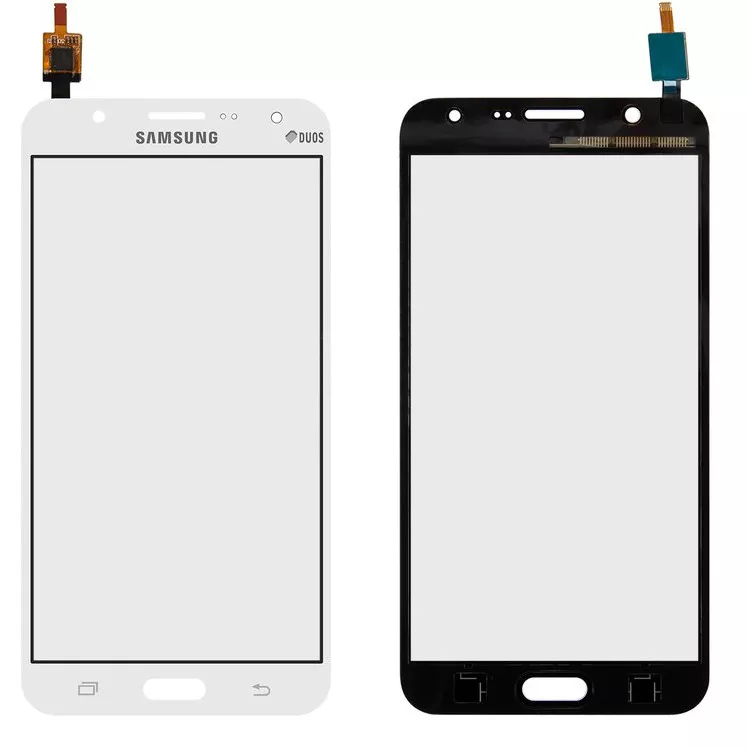 Сенсор (тачскрин) Samsung Galaxy J7 Duos J700, J7008 White - фото 1