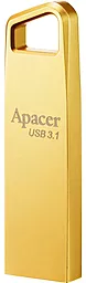 Флешка Apacer AH15C 64Gb USB 3.1 Metal Gold (AP64GAH15CC-1)