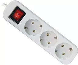 Сетевой фильтр (удлинитель) Defender S350 5m Switch белый (99235)