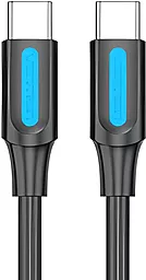 Кабель Vention USB Type-C - Type-C 100w 5a 2м PD cable Black (COTBH)
