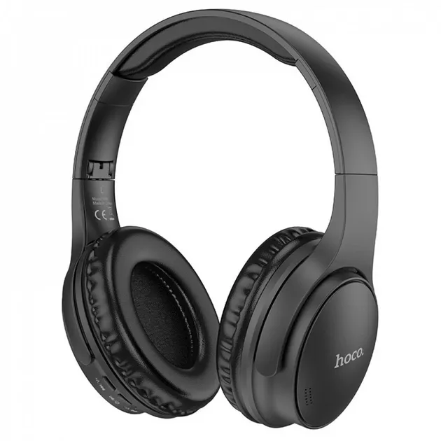 Наушники Hoco W40 Mighty Black - фото 1