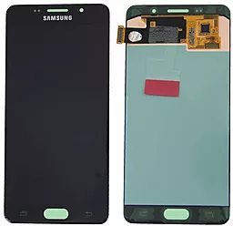 Дисплей Samsung Galaxy A5 A510 2016 з тачскріном, оригінал, Black
