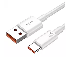 Кабель USB Xiaomi 6A USB Type-C Cable White - миниатюра 3