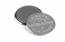 Батарейки Mitsubishi CR2016 1шт 3 V - фото Батарейки Mitsubishi CR2016 1шт 3 V