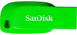 Флешка SanDisk 64 GB Cruzer Blade USB 2.0 Green (SDCZ50C-064G-B35GE) - фото Флешка SanDisk 64 GB Cruzer Blade USB 2.0 Green (SDCZ50C-064G-B35GE)