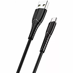 Кабель Usams U35 USB-A - Type-C 12w 2.4a 1м cable Black - фото Кабель Usams U35 USB-A - Type-C 12w 2.4a 1м cable Black