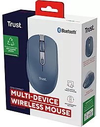 Компьютерная мышка Trust Ozaa Compact Multi-Device Wireless Blue (24934) - миниатюра 6 Компьютерная мышка Trust Ozaa Compact Multi-Device Wireless Blue (24934) - миниатюра 6