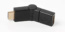 Адаптер (перехідник) кутовий регульований Viewcon HDMI AM-AF Black (VD 040) - фото Адаптер (перехідник) кутовий регульований Viewcon HDMI AM-AF Black (VD 040)