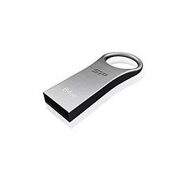 Флешка Silicon Power Firma F80 8Gb (SP008GBUF2F80V1S) Silver - фото Флешка Silicon Power Firma F80 8Gb (SP008GBUF2F80V1S) Silver