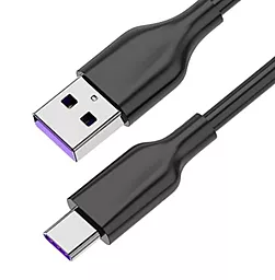 USB Кабель 2E Glow Type-C Cable Black - мініатюра 2