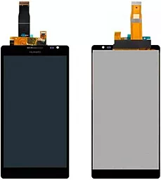 Дисплей Huawei Ascend Mate (MT1-U06) с тачскрином, Black