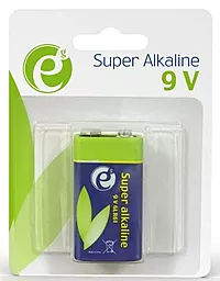Батарейки Energenie 6LR61 (крона) Super Alkaline 1шт 9 V