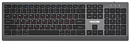 Клавиатура Maxxter KBW-01G-UA Black - фото Клавиатура Maxxter KBW-01G-UA Black