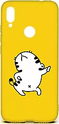 Чехол TOTO Cartoon Xiaomi Redmi Note 7 Cat Yellow (F_96914)