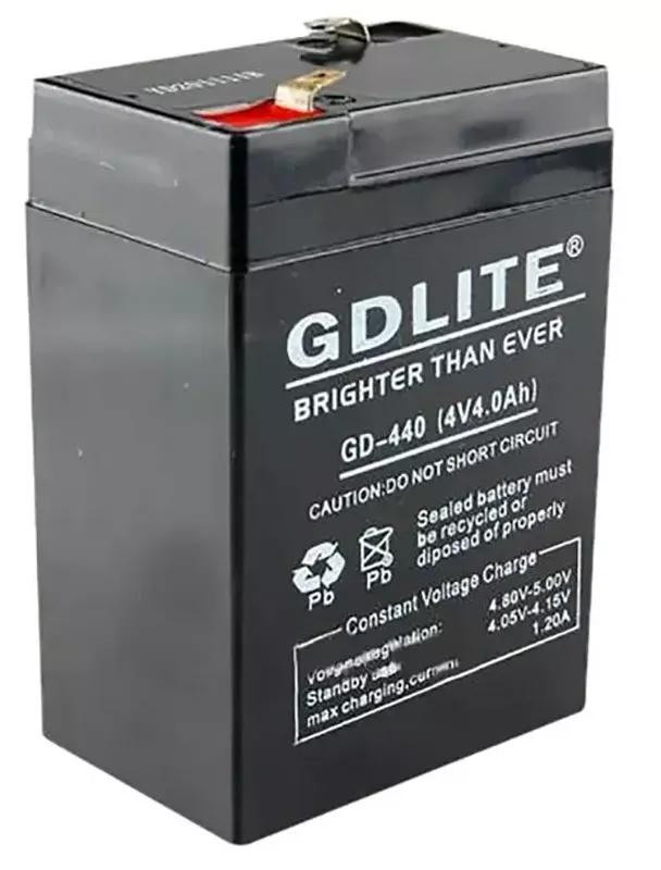 Акумулятор GD-Lite 4V 4Ah - фото 1