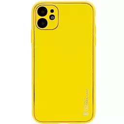 Чохол Epik Кожаный чехол Xshield Apple iPhone 12 mini  Yellow