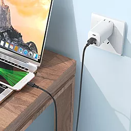 Кабель Borofone BX113 Silicone USB-A - micro USB 12w 2.4a 2м cable Black - миниатюра 5 Кабель Borofone BX113 Silicone USB-A - micro USB 12w 2.4a 2м cable Black - миниатюра 5