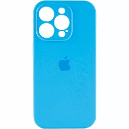 Чохол Silicone Case Full Camera for Apple IPhone 14 Pro Light Blue