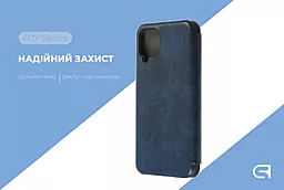 Чохол ArmorStandart 40Y Case для Samsung Galaxy A12, Galaxy M12 Dark Blue (ARM61594) - мініатюра 3