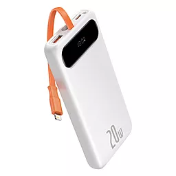 Повербанк Baseus Block Digital Display QC IP Edition 10000mAh (PPBLK-02) White