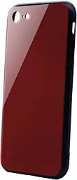 Чехол Intaleo Real Glass Apple iPhone 8 Red (1283126488771)
