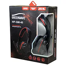 Навушники Greenwave HP-GM-40 Black - мініатюра 5