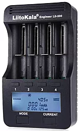 Зарядний пристрій LiitoKala Lii-500 (4 канали) + автомобільний зарядний пристрій - мініатюра 4