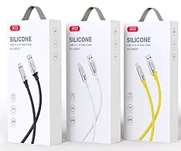 Кабель XO NB251 USB-A - Lightning 12w 6a 1м cable Black - миниатюра 3 Кабель XO NB251 USB-A - Lightning 12w 6a 1м cable Black - миниатюра 3