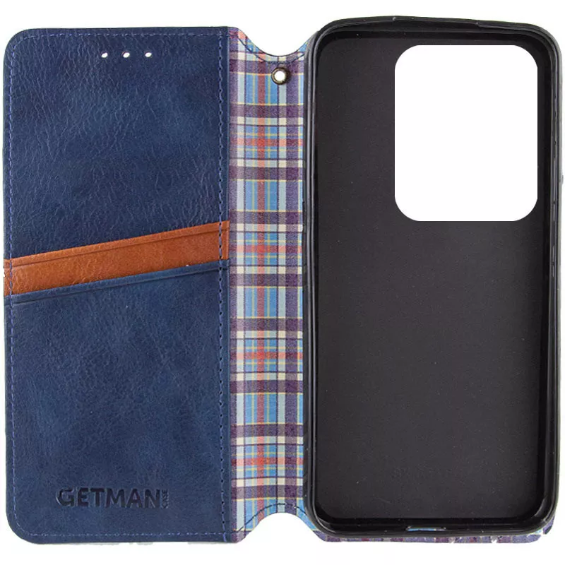 Чехол GETMAN Cubic для Xiaomi Redmi Note 13 Pro 4G, Poco M6 Pro 4G Blue - фото 4