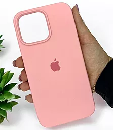 Чохол Silicone Case Full для Apple iPhone 13 Pink - мініатюра 3 Чохол Silicone Case Full для Apple iPhone 13 Pink - мініатюра 3