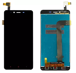 Дисплей Xiaomi Redmi Note 2 с тачскрином, Black