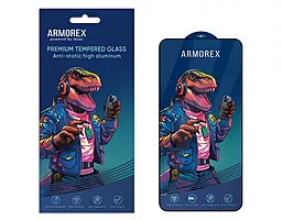 Защитное стекло ARMOREX 5D High-Alum Antistatic для Apple iPhone 15, iPhone 16 Black