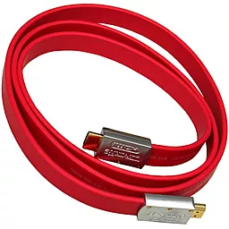 Видеокабель ULT-unite HDMI v.2.0 2M Красный - миниатюра 2