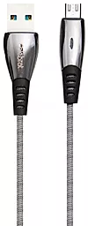 Кабель Celebrat CB-12M USB-A - micro USB 15w 3a 1м cable Black - фото Кабель Celebrat CB-12M USB-A - micro USB 15w 3a 1м cable Black