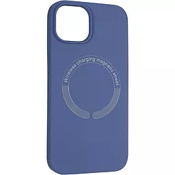 Чохол 1TOUCH Original Full Soft Case (MagSafe) для Apple Phone 13 Pro Max Space Blue